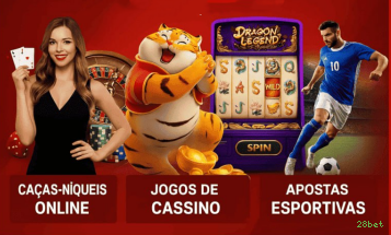 Imagem promocional das apostas esportivas da 28bet