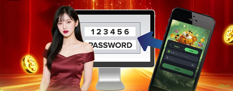 Imagem promocional do cassino online da 28bet mostrando jogos ao vivo